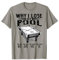 Lustiges Billard Warum ich beim Snooker verliere Billard T-Shirt