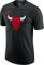 Nike Chicago Bulls Essential NBA-T-Shirt Für Herren, Black, FJ0231-010, L