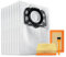Lot De 10 Sacs D'aspirateur KFI 487 Avec 2 Filtres KFI 4410 Compatibles Avec Les Aspirateurs Karcher WD4, WD5, WD6, WD5P, WD6P MV4 2.863-006.0 Et 2.863-005.0 A62X