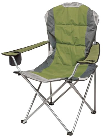 VFM e-Store High Back Folding Camping Chair |Carry Bag| Light Blue