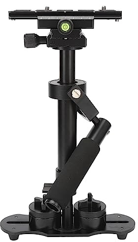 Videokamera-Stabilisator, SLR-Handkamera-Stabilisator, schnell ausbalancierender Anti-Shake-Stoßdämpfungsstabilisator, höhenverstellbarer Stabilisator mit abnehmbaren Gewichten