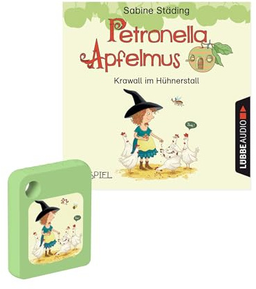 Galakto Audio-Token: Petronella Apfelmus - Krawall im Hühnerstall | Hörspiel für Kinder ab 3 Jahren, Spielzeit ca. 36 Minuten