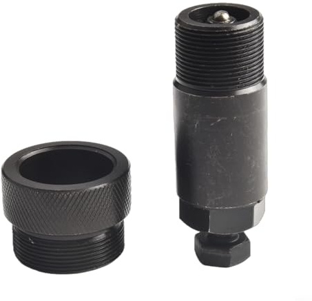 TONIXY Diesel Engine Fuel Pump Puller for BMW M47 M57, Steel Sprocket Holder Removal Tool for 318d 320d 525d 530d Disassembly Repair, Black Finish
