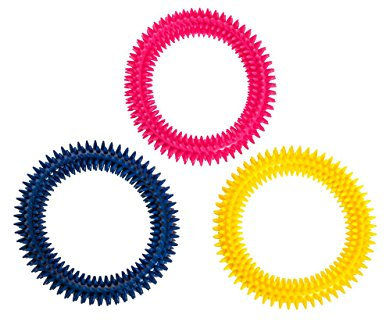 Karlie Hundespielzeug Tpr Ring Farblich Sortiert Durchmesser 17 cm