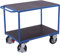 Schwerlast Tischwagen mit 2 Ladeflächen Traglast (kg): 1000 Ladefläche: 995 x 700 mm RAL 5010 Enzianblau