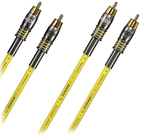 Sommercable - Cavo di modulazione RCA 2 m (coppia)