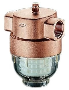Oventrop 6120508 Wasserfilter Aquanova Compact Gehäuse Messing DN 25, 1