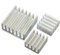 HALJIA 3 x Aluminium Kühlkörper Kühler Set Kompatibel mit Raspberry Pi 3 Modell B/PI 2 Model B/PI B + (B Plus) - Set von 3 Kühlkörper