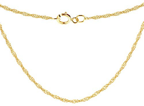 CARISSIMA Damen-Panzerkette 375 Gelbgold-1.13.1613