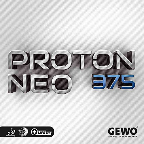 GEWO Belag Proton Neo 375, schwarz, 2,2 mm