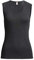 Conta Thermo Achselhemd, Trägertop mit natürlicher Baumwolle, wärmende Unterwäsche für Damen, Rundhalsausschnitt, Damenbekleidung, in Farbe Schwarz Melange, Größen: 36-57