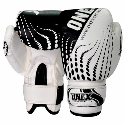 ONEX Boxing Gloves for Kids 6oz Training Punching Sparring Bag Fight Gloves Punch Bag Mitts Muay Thai Kickboxing MMA Martial Arts Workout Juniors Girls and Boys