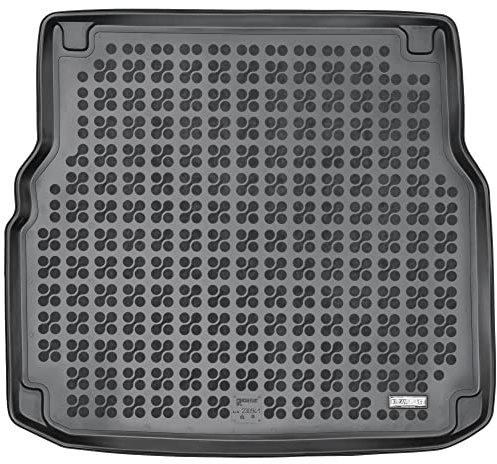 REZAW - PLAST Antirutschmatte Auto Kofferraummatte passt für Mercedes C-Klasse (W205) 2014-2021 Kompletter Schutz für Ihr Auto bei Allen Wetterbedingungen mit perfekt passenden Anti rutsch Matte