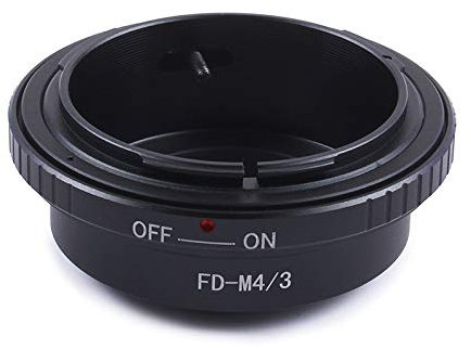 FD to M4/3 Adapter Compatible with for Canon FD Lens to Micro Four Thirds 4/3 Camera &,for Olympus OM-D E-M10 II E-M5 II E-M1 E-M5 E-M10 E-PL5 E-PM2 E-P3 E-PL3 E-PM1 E-PL2 E-PL1 E-P2 E-P1