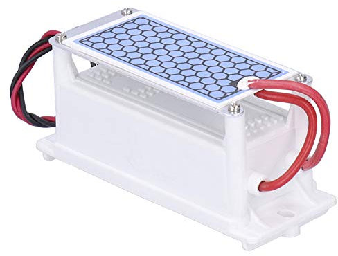 Plyisty Generador de ozono portátil, purificador de Aire 5G, máquina de ozono O3, bajo Consumo de energía, para el hogar, Dormitorio, Cocina, Hotel, zapateros, refrigeradores(AC220V)