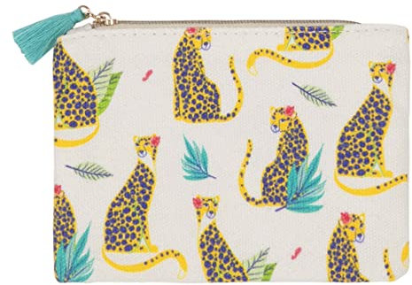 Draeger Paris - Porte-monnaie Imprimé Chat Sauvage