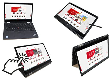 A-Ware Lenovo Thinkpad X1 Yoga 2nd Convertible i7-7600U 2,8 GHz 16 GB 512 GB SSD Pantalla táctil FHD IPS (reacondicionado)