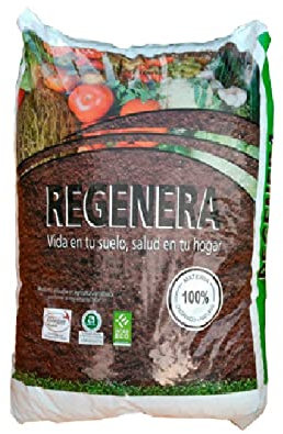 Abono Orgánico para Agricultura Ecológica de Origen Ovino, Equino y Gallinanza para Cultivos, 100% Natural, NPK 4-3-4, Certificado ECOCERT, Saco 25 kg