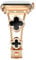 NewWays Cinturino in metallo compatibile per Apple Watch da 38 mm, 40 mm, scintillante braccialetto da donna alla moda con diamante sottile cinturino di ricambio in acciaio inossidabile, oro rosa
