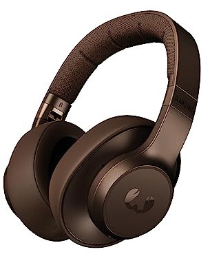 Fresh 'n Rebel Clam 2 ANC, kabellose Noise Cancelling-Kopfhörer Over-Ear, 60 Stunden Wiedergabezeit, mit Mikrofon, faltbar, Schnellladefunktion, Audioeingang, Vegane Leder Ohrmuscheln (Brave Bronze)