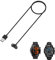HOMTERN Caricabatterie Compatibile con Ticwatch Pro 5, 3/3 LTE/3 Ultra GPS, X ed E3, Cavo di Ricarica USB Magnetico con Protezione Chip, 100 cm (TW-CDQ-PRO5-1M)