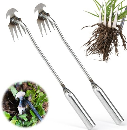 Desmalezador, Disco Malas Hierbas 2 Piezas Desmalezadora 35 cm Malas Hierbas Extractor, Desmalezador Manual, para Quitar Las Malas Hierbas del JardíN y Puedes Aflojar La Tierra