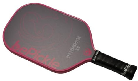Pala de Pickleball de Grafito de 19mm aprobada por la USAPA. (Rosa)