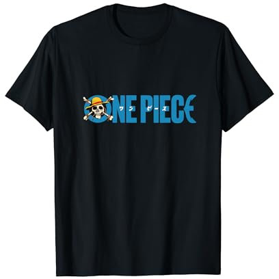 One Piece Strohhut Schädel Grafik Anime T-Shirt