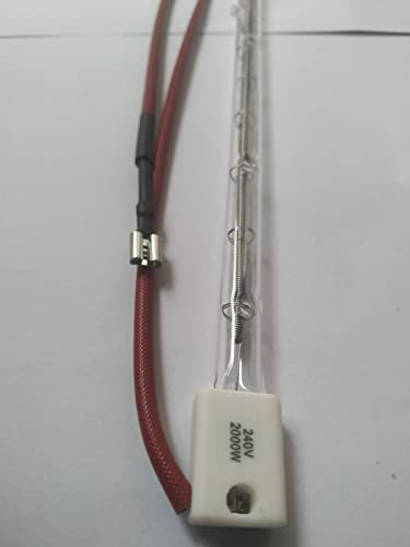 Infrared Paint lamp 240v2000W Heating lamp Drying lamp Paint Room Baking lamp Infrared Heating lamp