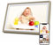 Digitaler Bilderrahmen 32GB 10,1 Zoll WLAN Touchscreen Digitaler Fotorahmen HD 1280x800 IPS, Automatische Rotation,Teilen Sie Fotos jederzeit und überall über die Frameo/Uhale-App,Wüstengold