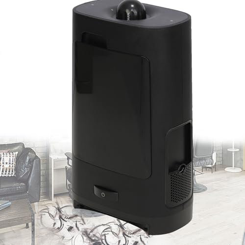 Aspirateur de Salon, aspirateur à Cheveux à Induction Puissant de 1400 W, aspirateur Stationnaire à capteurs sans Contact de 2,7 L avec Filtre et Voyant LED, pour Salon de Coiffure