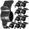 MUCKLILY 10pcs Car Trunk Umbrella Hooks Durable Plastic Mounting Bracket for Umbrella Storage Easy Installation Trunk Organizer for Car Accessories Versatile Use for Towel and More