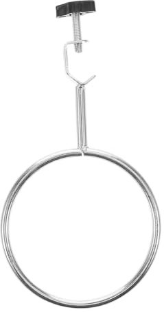 SUPVOX Laboratory Support Stand Large Retort Ring Metal Clamp for Test Tube Holder, Chemistry Lab Stand Fixtures for Physics and School Laboratory Use