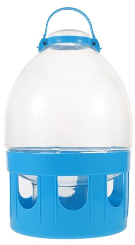 Gatuida Abreuvoir pour Pigeons : Fontaine à Eau 10 L pour volailles et Oiseaux de Compagnie – Distributeur d'eau pour Cages d'intérieur – Abreuvoirs automatiques Suspendus pour Poules,