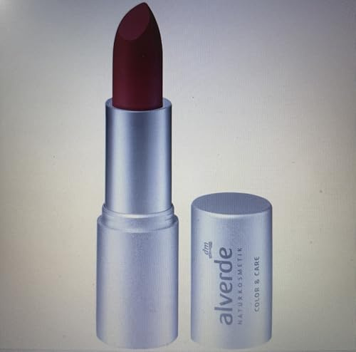 alverde NATURKOSMETIK Lippenstift Color & Care 44 Pretty Pink, 4,6 g
