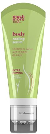 HiSkin Kühlendes Straffungs-Serum für den Körper - Straffungs-Serum mit Peptiden und Açaibeeren - natürliche Extrakte regenerieren, glätten und straffen die Haut - 220 ml - vegan