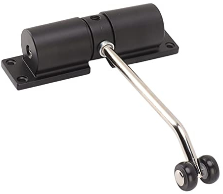 Naroote Ferme-porte Automatique Silencieux en Alliage D'aluminium pour Maison, Hôtel, Bureau, Mécanisme de Fermeture Automatique pour Portes en Bois et en Métal, 20 à 40 Kg, Matériau Durable