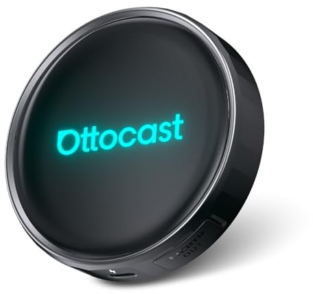 OTTOCAST P3 Pro Wireless CarPlay Adapter Android 13 AI Box 2026 Upgrade | AI Voice, HDMI Dual Screen, Cloud SIM Built-in, OttoDrive 3.0, Plug & Play for Cars with Wired CarPlay/Android Auto