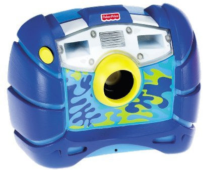 Fisher-Price - M8071 - Animaux - Appareil Photo Bleu - Waterproof