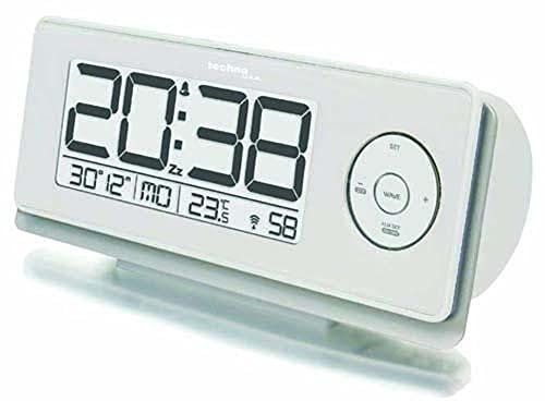 Technoline WT 498 - Radio-Despertador, Color Blanco
