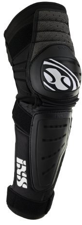 IXS Erwachsene Knee/Shin Guard Cleaver Knie-Und Schienbeinschoner, Schwarz, S