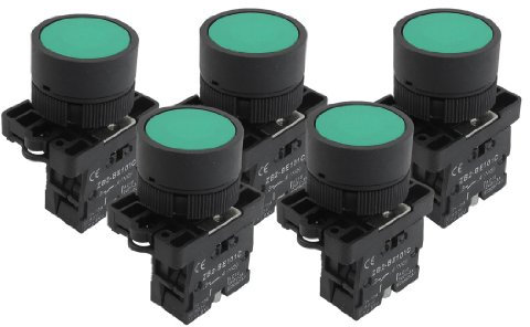 sourcing map ZB2-EA31 NO normalerweise offnen grünes Sign momentane Druckschalter 5 Stk DE de