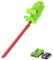 Greenworks Tools Akku-Heckenschere G24HTK2 (Li-Ion 24 V 47 cm Schnittlänge 17 mm Zahnabstand 2800 Schnitte/min t-förmiger Griff inklusive 2Ah Akku und Ladegerät)