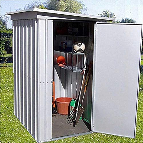 Yardmaster Pent 5x4 Metal Shed & Steel Floor Frame - Assembly Available