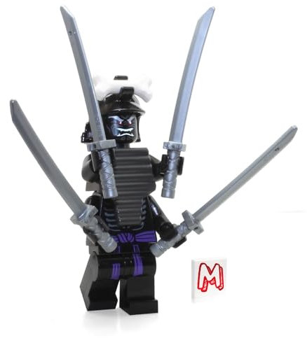 LEGO Ninjago Legacy Minifigur - Lord Garmadon (mit vier Armen und 4 Schwertern)