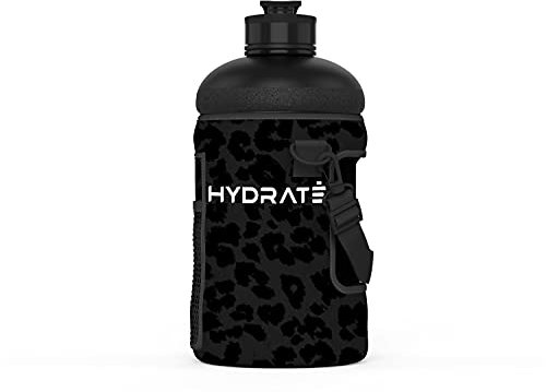 HYDRATE Black Sleeve Accessory for XL Jug 2.2 Litre - Protective and Insulating Layer for Your XL Jug - Neoprene Cover for Your Water Bottle, Water jug