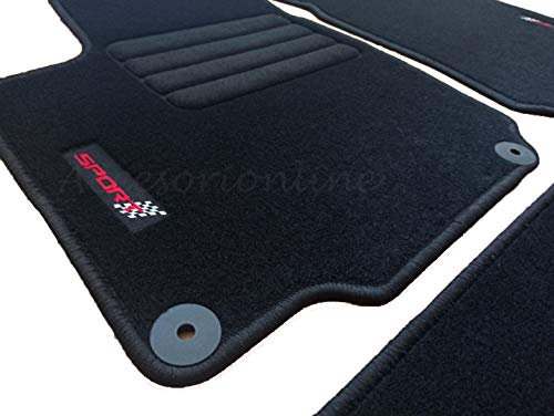Fußmatten für Seat Altea / Altea XL – maßgeschneiderte Matten – Original Befestigungen (Höhe)