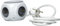 UNITEC Multiprise | 3 Prises Schuko | 3 Ports USB | Multiprise au Design Cube | Idéal pour Le Bureau | Revêtement antidérapant | Blanc