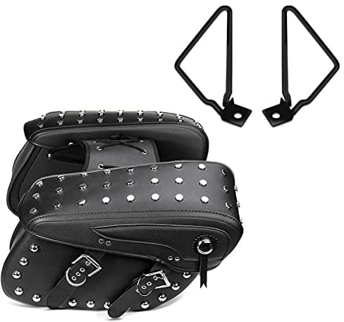 Satteltasche VH6 + Satteltaschenhalter Universal schwarz
