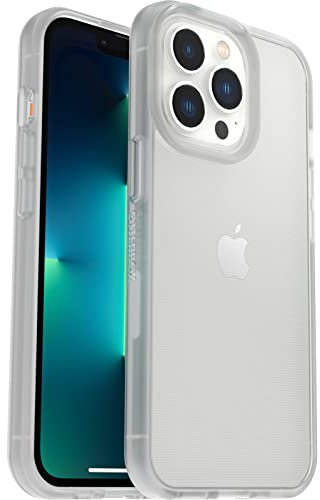 OtterBox iPhone 13 Pro (ONLY) Prefix Series Case - CLEAR, ultra-thin, pocket-friendly, raised edges protect camera & screen, wireless charging compatible
